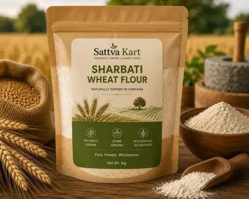 Sharbati Wheat Flour 1 Kg