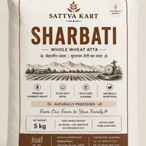 Sharbati Wheat Flour 5 Kg